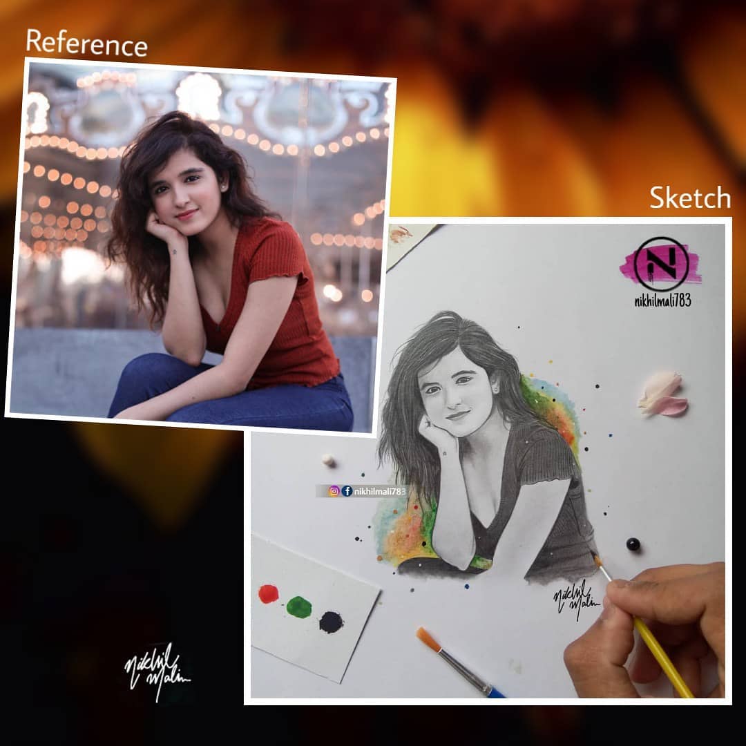 This sketch is made by nikhilmali783 Hope you like it  @ShirleySetia  https://www.instagram.com/p/B_4sXkPBmnq/?igshid=1o0n5qgtkqzpt