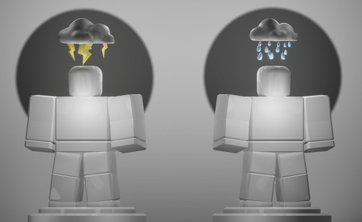 Gio On Twitter Made A Few More Ugc Hat Concepts Weather Clouds Raging Thunder And Pouring Rain Robloxugc Ugcroblox Roblox Robloxdev Robloxdevrel Another Post Coming In 10 Minutes Https T Co Nxt4wcupcn - raging roblox character