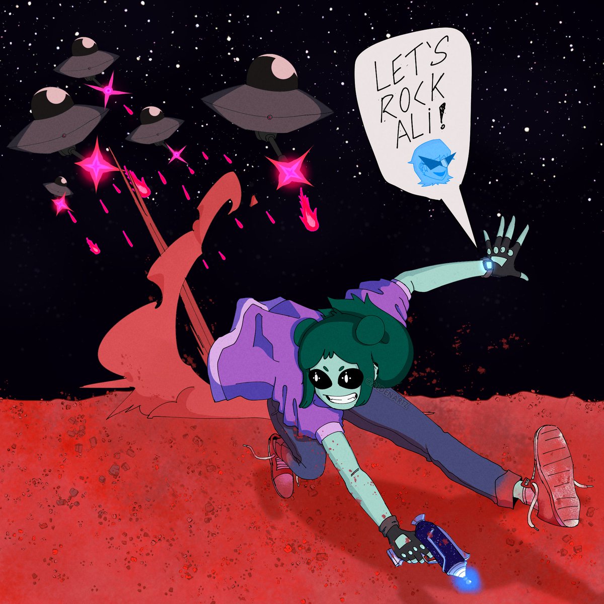 Trouble in Mars! ft. PAM 👽🛸🤖