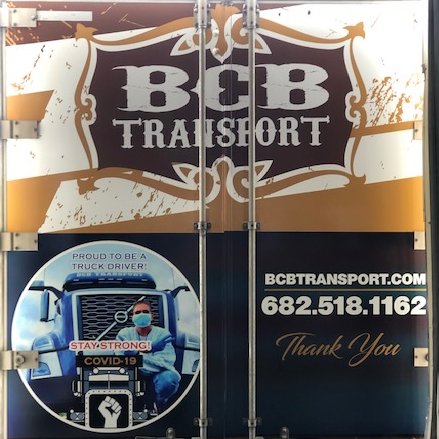 BCBtransport's tweet photo. Proud to employ the safest drivers on the road #staysafe #thankatrucker #besafecommunicatebeontime #essentialservices  Get #safetystruck @TransportTopics https://t.co/2DFr7rfNVQ