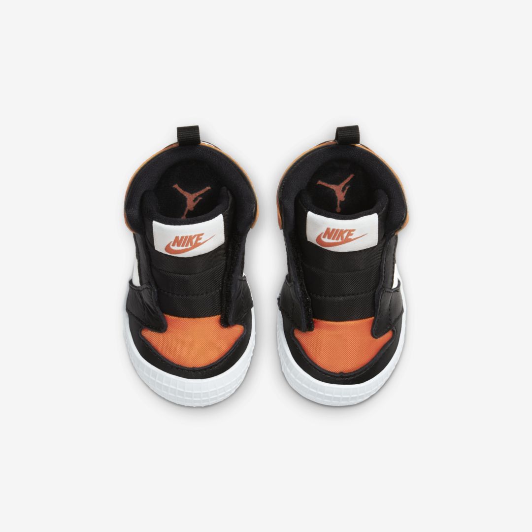jordan 1 crib bootie orange