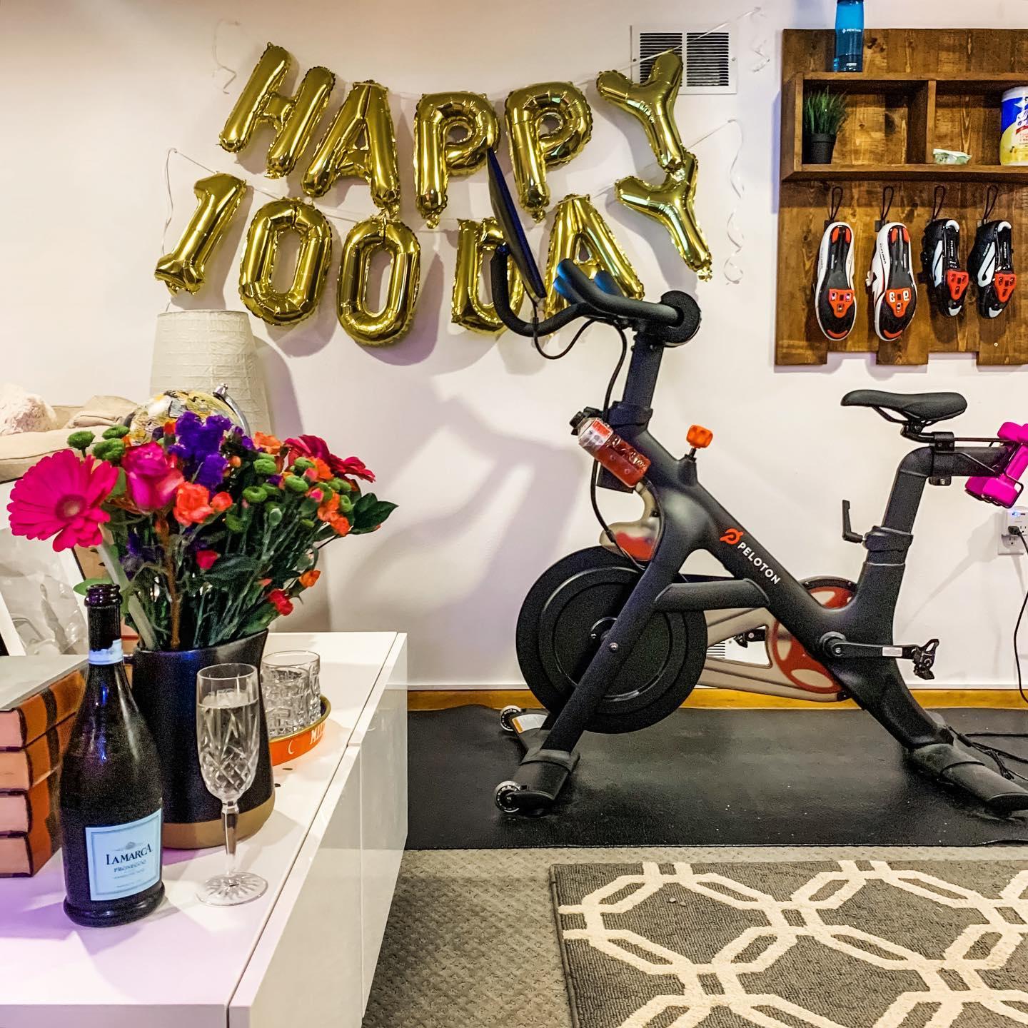 Peloton on X While every time you hop on your Bike is cause for celebration we think it s a particularly special day when your Century Ride rolls around. Our Members are sharing