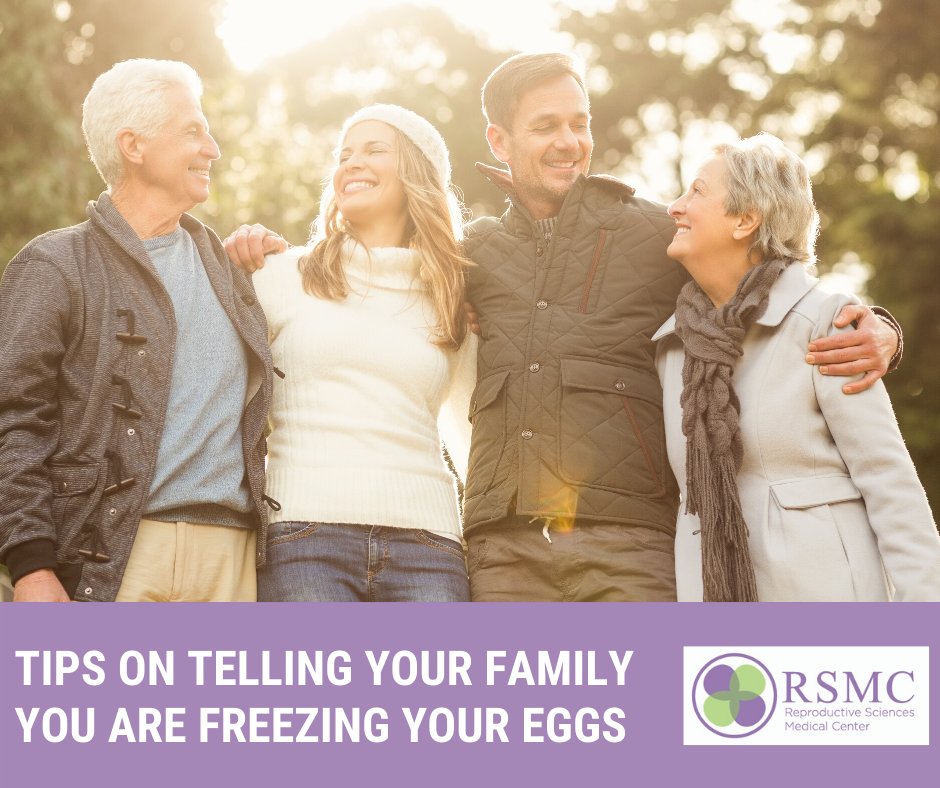 When it comes to #family, discussing your #fertilityoptions is not always the easiest conversation. This week's #blog gives some pointers on how to tell your family you've decided to freeze your eggs. Click the link to check it out: bit.ly/3aLaprG #eggfreezing #fertility