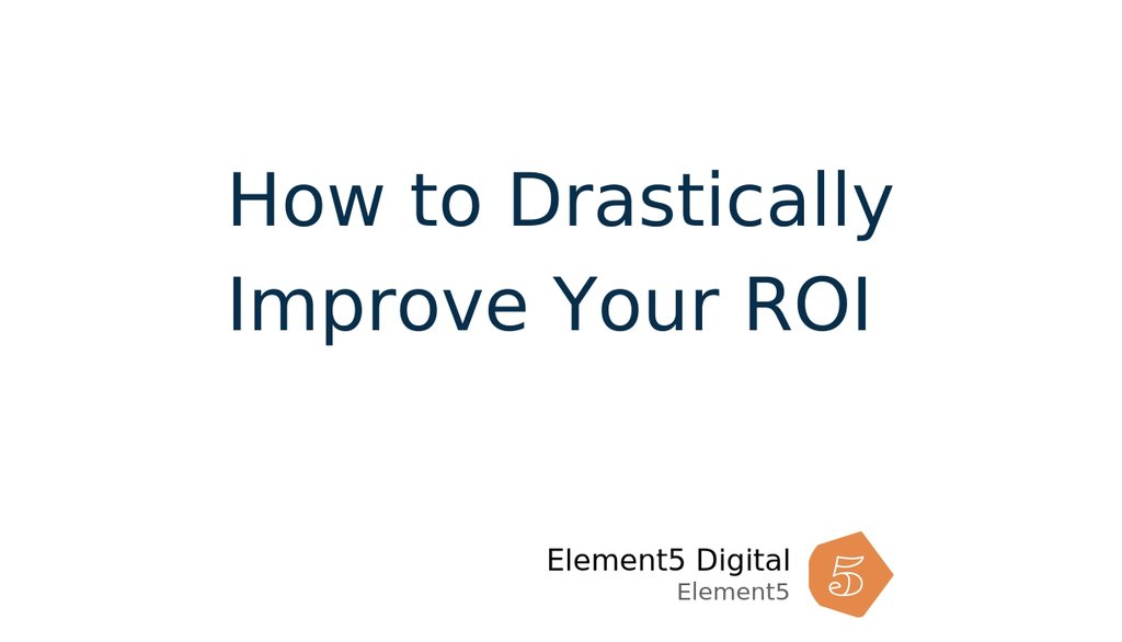 Element5Digital's tweet image. "A landing page is a type of web page, but not all web page are landing pages." lttr.ai/QfXI #Contentmarketing #ROI #Digitalmarketing
