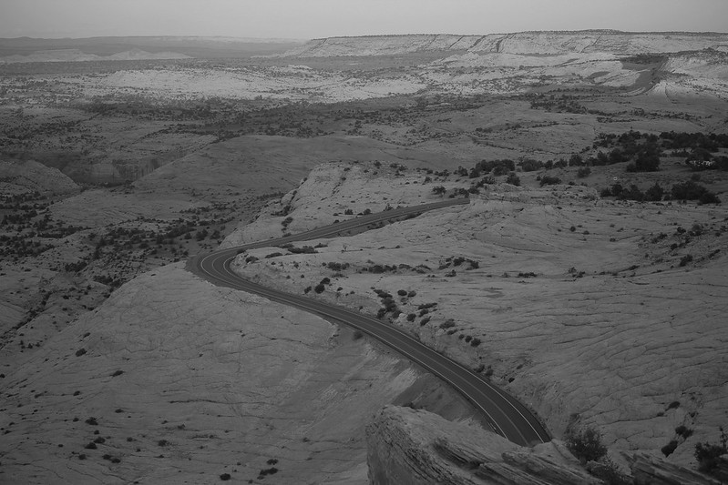 It was getting dark fast, so we didn't stop to take too many pictures, but I want to go back and do the drive along UT 12 again one day. Such a gorgeous drive.We arrived at our destination, the Bryce Canyon Lodge, after dark. So tune in tomorrow for Day 5!