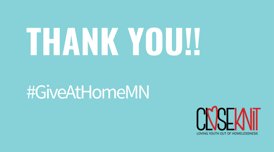 closeknitlove's tweet photo. Thank you to our incredible supporters who came out last week for #GiveAtHomeMN. Thanks to you, we surpassed our $3000 fundraising goal by $558! ❤️❤️❤️ https://t.co/aeBY0oYUeO