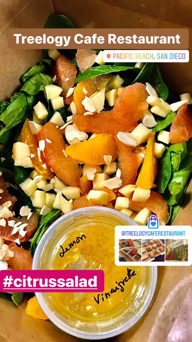 treelogycafe's tweet photo. Have a lunch with a Citrus Salad at Treelogy Cafe Restaurant https://t.co/MsaVpaiQaU