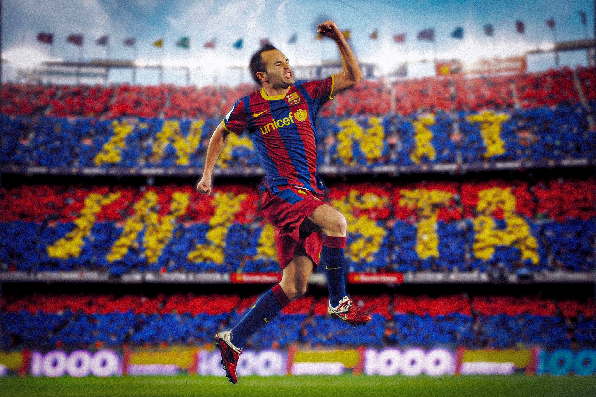 Happy Birthday to one of the best FC Barcelona players ever Andres Iniesta!  