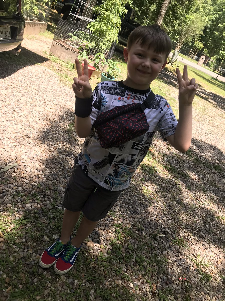 Roberson4Ashley's tweet photo. @chadwildclay Zane got his spy ninjas essential kit today! https://t.co/nNsd6x1C3t