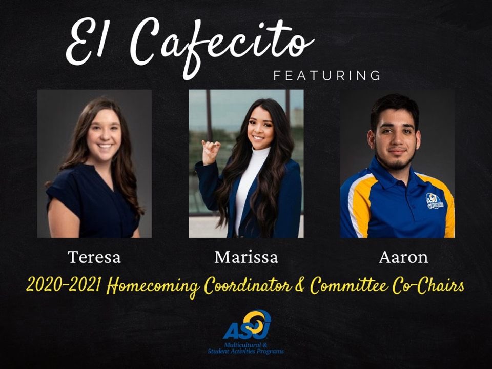 Tune in tomorrow to hear our Homecoming Coordinator and Committee Co-Chairs introduce themselves and share a bit about Homecoming! 💙💛