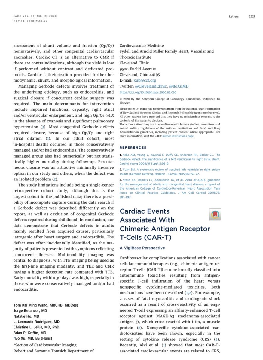 Ritu Thamman Md Clevelandclinic Gerbode Outcomes 60 Cases Yrs Rare B W Lv Ra 0 08 Detection Over Yrs From Better Imaging Sx Iatrogenic 52 Acquired Dx Sx 43 Most