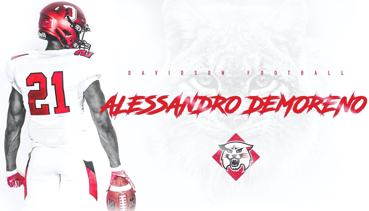 alessandro_dem's tweet photo. Beyond blessed to receive my first division 1 offer to Davidson College! Huge thank you to the staff for this opportunity #WE #CATPACK21 @porter_abell8 @TeamMakasi @LJHSVIKINGFB https://t.co/qbREqrK6OV