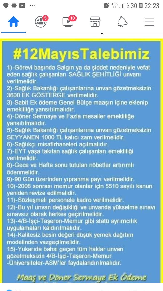 Naciyeakca3's tweet photo. Hatice GÜVEN ÇİÇEK (@HaticeGVENEK1) adlı kişiden tweet Hatice GÜVEN ÇİÇEK (@HaticeGVENEK1) Tweetledi: #12Mayıs Talebimiz https://t.co/dP6iSmdOMk https://t.co/tfuFNhWV5Q