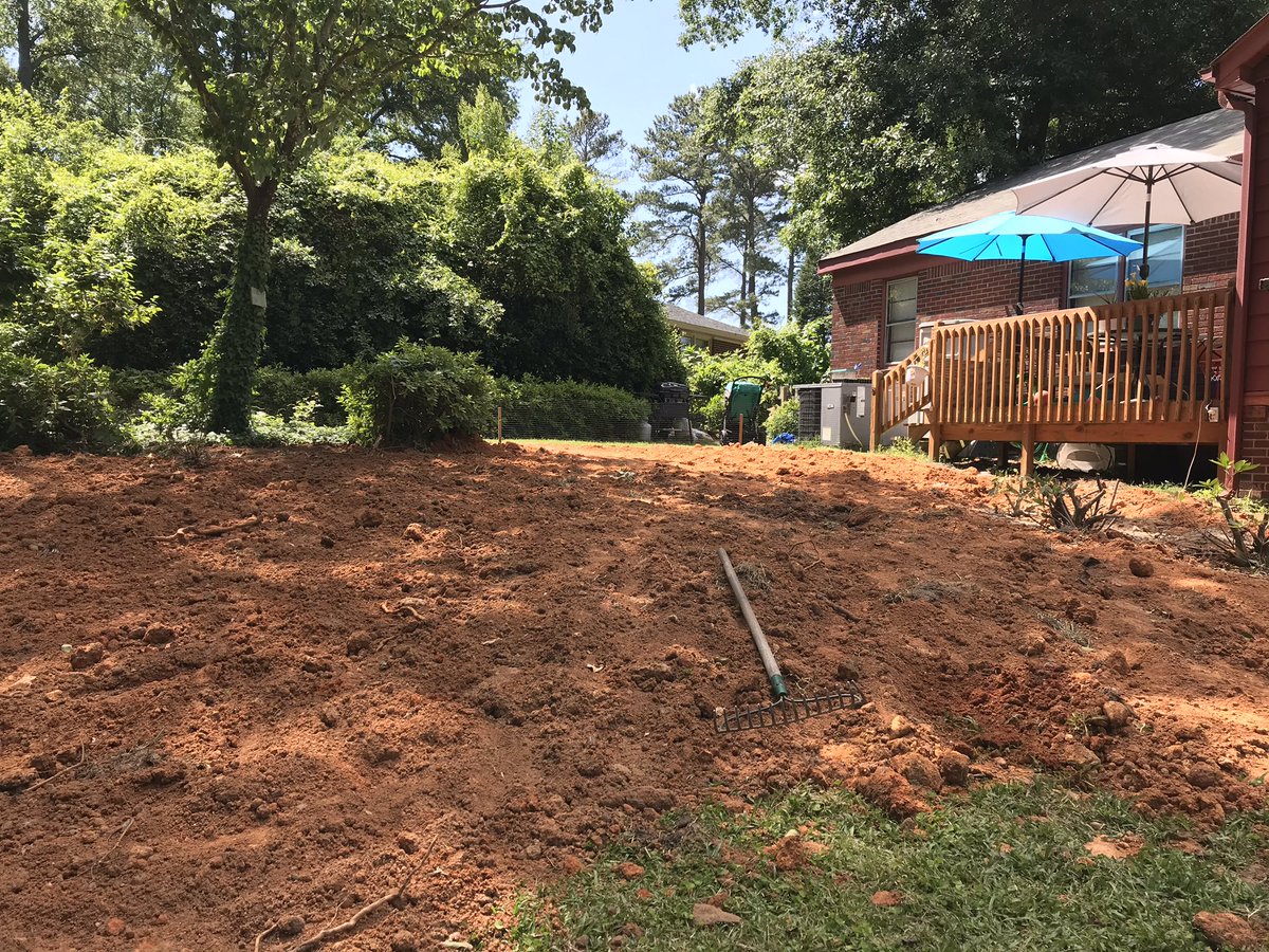 Dreher_XC's tweet photo. I feel like my whole track assistant coaching career - raking the pit - has been training for this moment. #redclaymountains #smoothitout https://t.co/xV2U5IgNTY