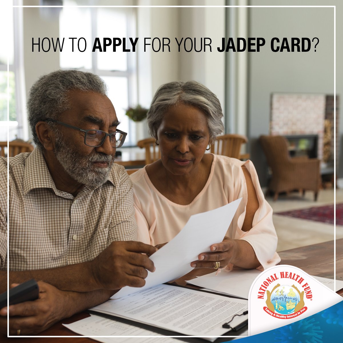 NHFJamaica's tweet photo. The Jamaica Drug for the Elderly Programme (JADEP) provides certain drugs free of charge for persons over 60 years of age. JADEP beneficiaries may be required to pay a fee to the pharmacists to dispense the drug. Learn how to sign up here: https://t.co/LFyFE4xjxW.
#NHF #JADEP https://t.co/rtqrt137cF