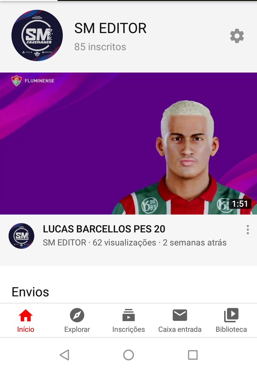 SM_EDITOR_'s tweet photo. Rpzd ajuda ala o canal falta só 15 inscritos pra minha meta de 100!!!
Divulga aí conto com vcs!!

LINK DO CANAL:
https://t.co/IGggaFUg1h

#EDITEMOSPES_BR
#RUMO100 https://t.co/GkUBZ3dymc