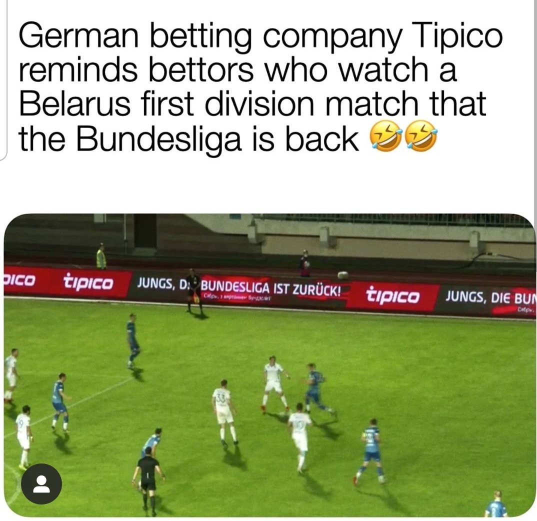 Lakicbee's tweet photo. Musste so darüber lachen.😂

#tipico #Bundesliga https://t.co/Xh2576elIo
