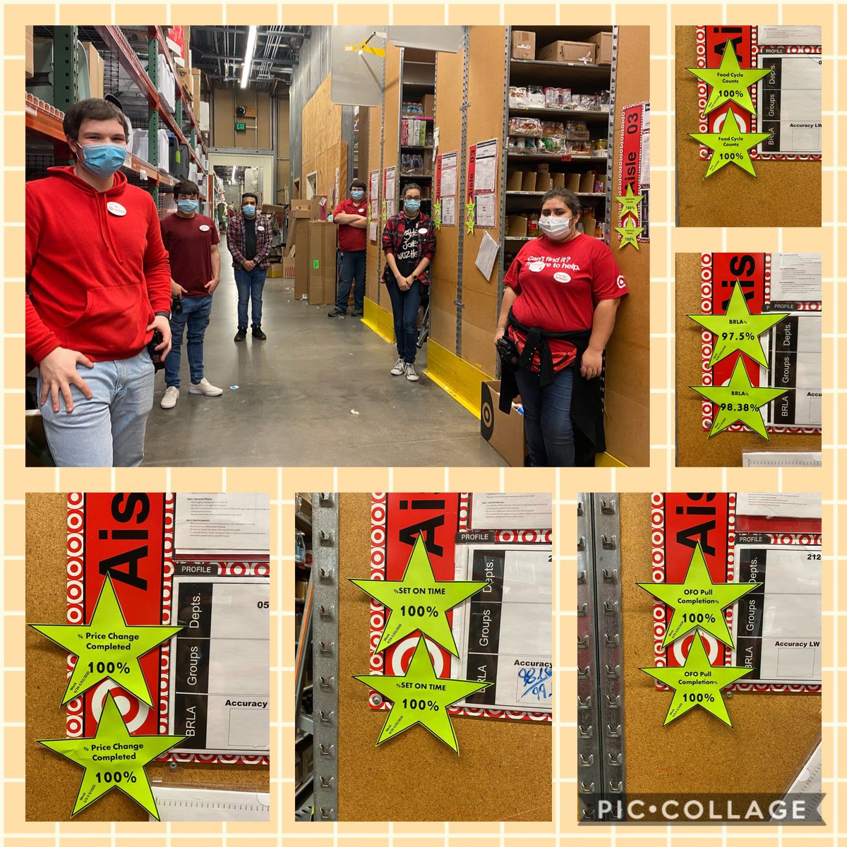 Our Food&amp;Beverage team <a href="/T2356/">FaithGriffin</a> has Great routines, owns their business, makes our guests the priority and works hard and that leads us to Green Metrics across the board, once again!!! 🎯💚🍏🥒🥦🧃#success #Target @rachelsstory3 <a href="/KaylaaCline/">Kayla Cline</a> <a href="/steve_kuehn/">Steve Kuehn</a> <a href="/NikkiJo11/">Nikki Jo</a> <a href="/johnp_sheehan/">John Sheehan</a>