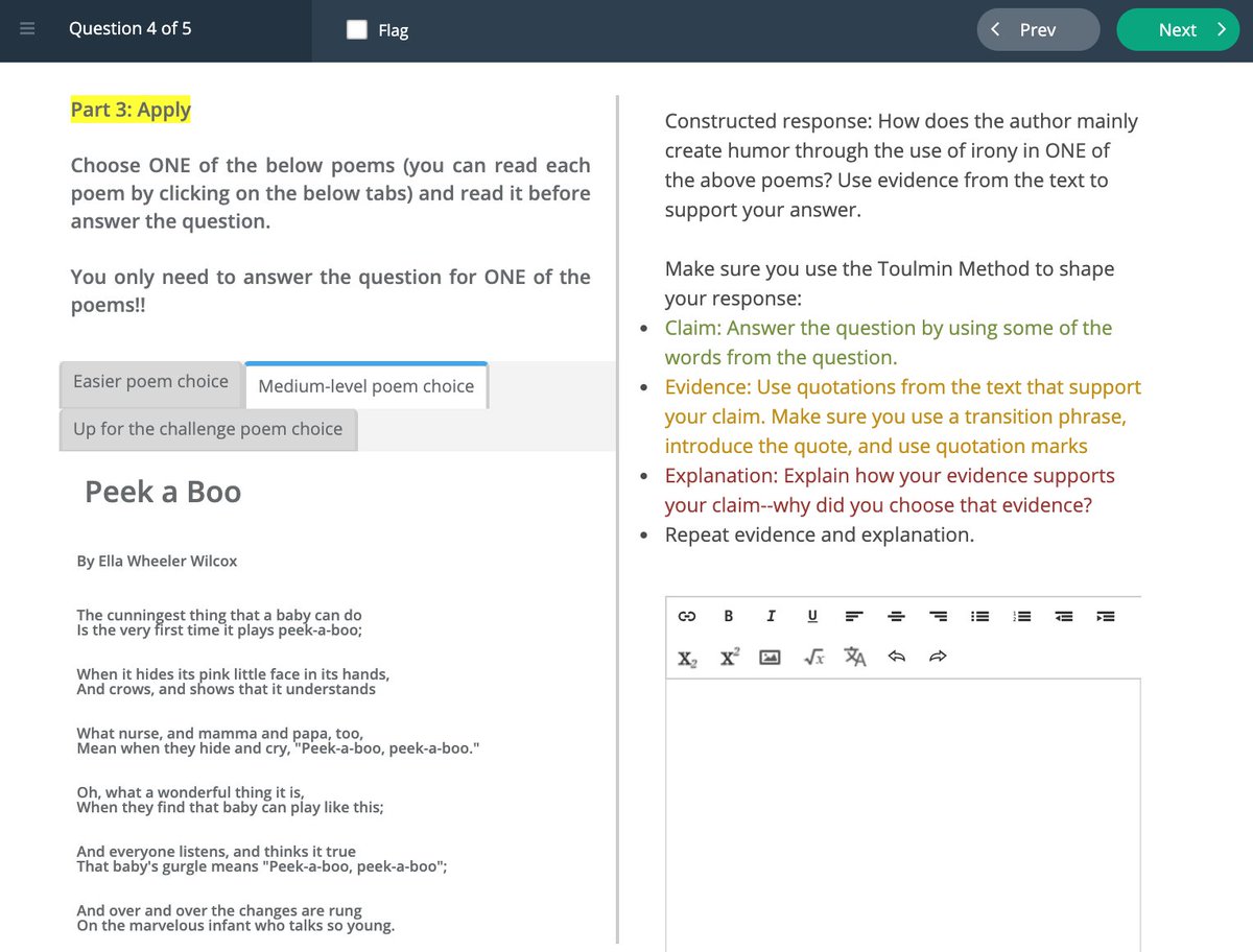 Edulastic's tweet photo. Our first #eLearning lesson is an #ELA lesson by @GradeALessons. 

Check it out and assign it to your students here: https://t.co/IP02oGxWpi

#EdulasticDistanceLearning #EdTech #EdulasticELA https://t.co/j3pAJjrzc5