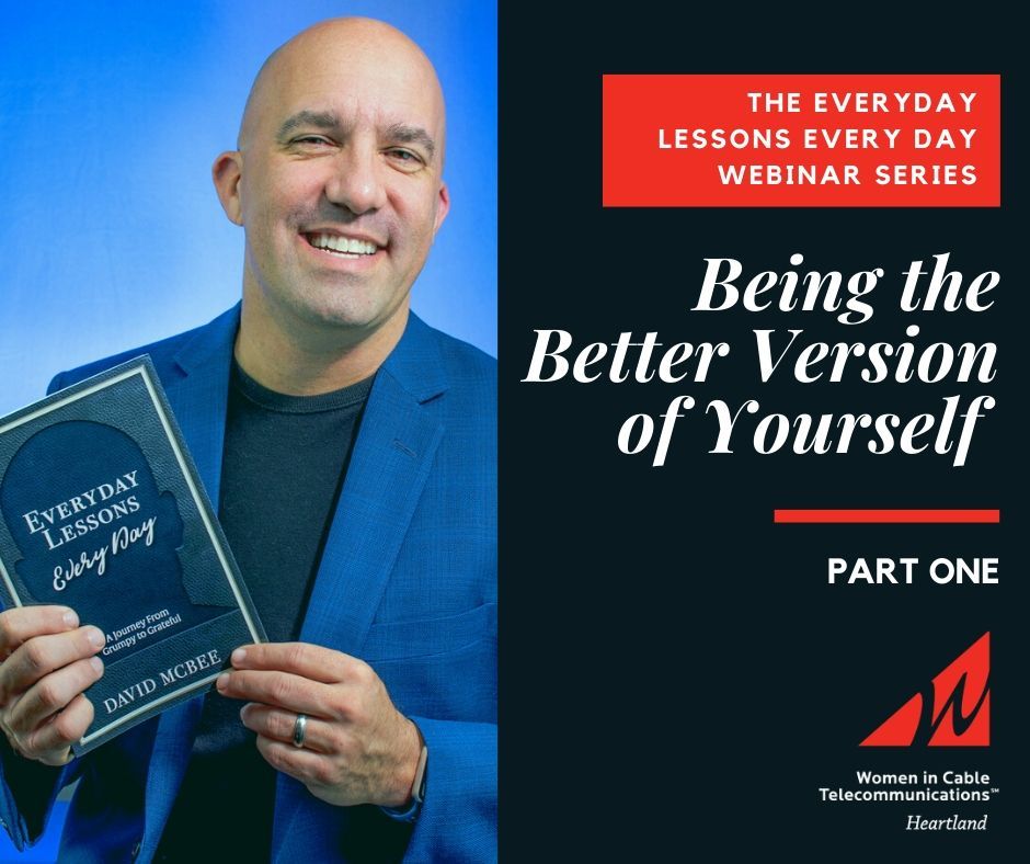 Join us for the first of a 2-part webinar series “The Everyday Lessons Every Day.”  David McBee's willingness to share the ugly realities of his mistakes is refreshing and what makes this series relatable to everyone.
Wed., May 20, 2020 at 12:00 PM
RSVP:  buff.ly/3fBzNUp