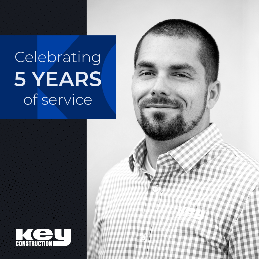 keyconstruction's tweet photo. Doug Ricke is a Project Manager at our Wichita office and he is celebrating 5 years of service today! Congratulations Doug, thank you for all the great work you do.
#KeyConstruction #lifeatkey #commercialconstruction #ictwichita #wichitaks #tulsa #dfw #okc https://t.co/oN0OWnObdM