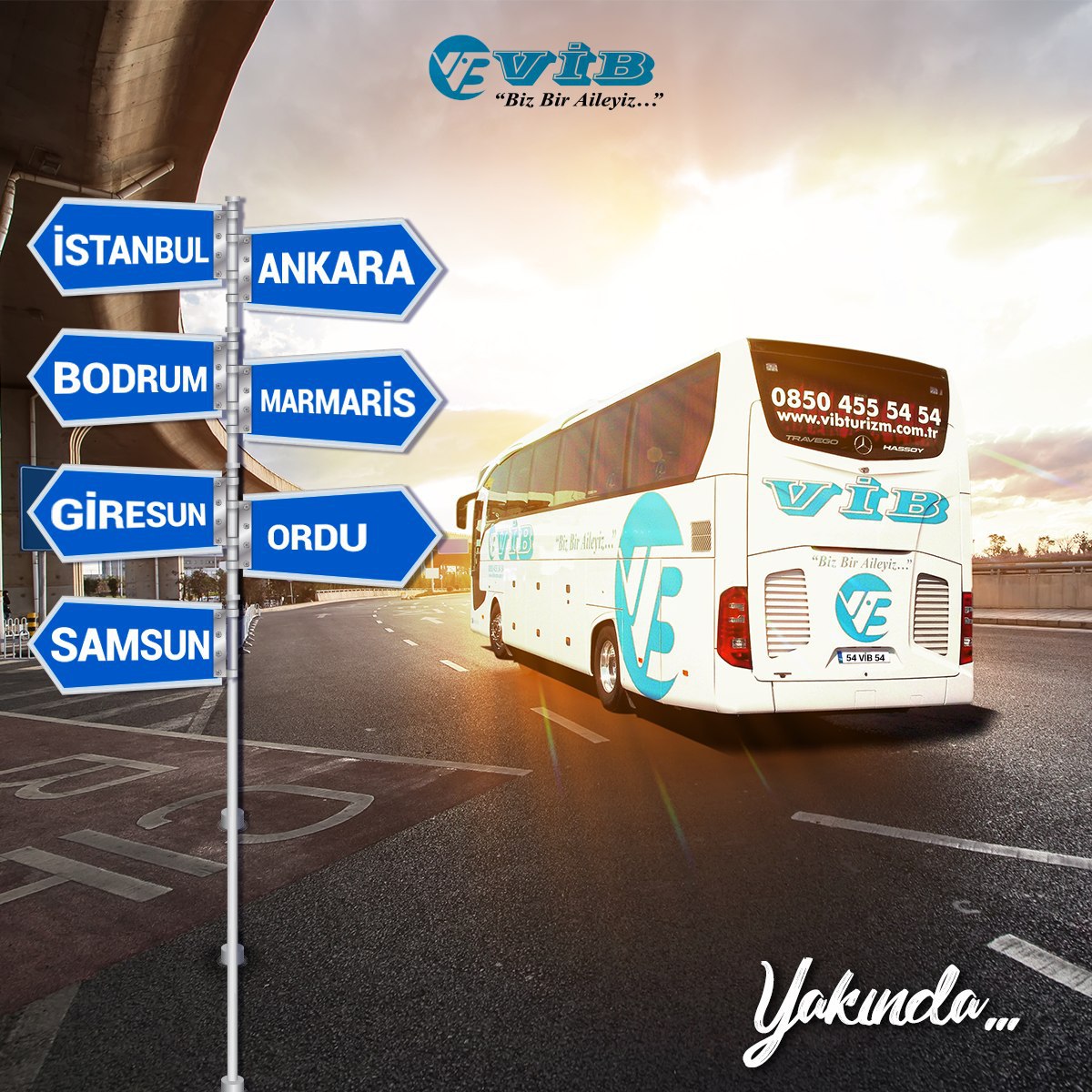 Sakarya Vib Turizm Otobus Bileti Neredennereye Com Youtube