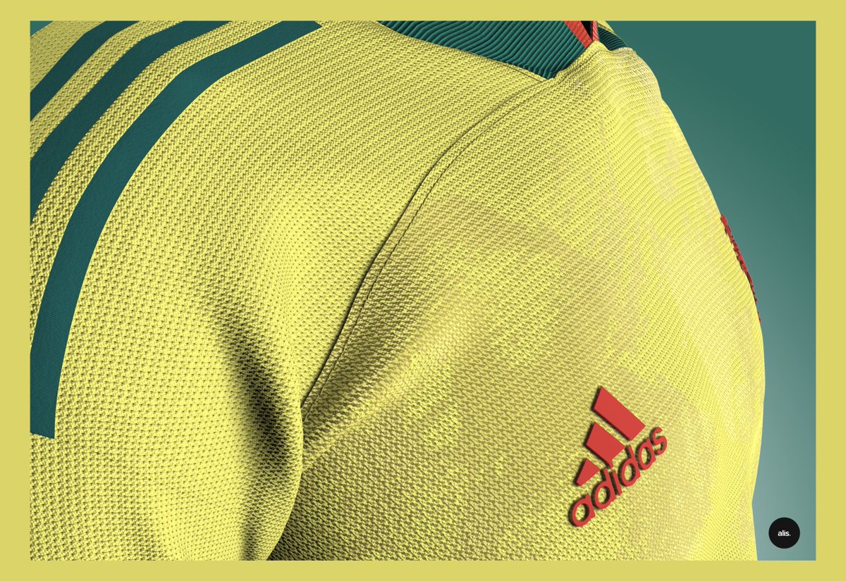 alisDZN's tweet photo. From 2D➡️3D; part. II
🏴@FAWales X @adidas
//away shirt
👉Here is my away design for Wales back from October 2019, now rendered in 3D.
#wales #cymru #adidas #condivo #fawales https://t.co/KsBCvpSUoF