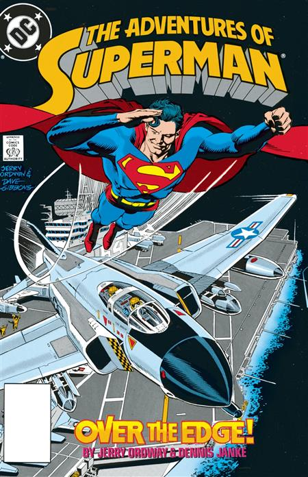 Check out @JerryOrdway and @davegibbons90's cover arts for issues 440 and 447 of @DCComics' #TheAdventuresofSuperman -- their similar art styles work very beautifully here. 🤓

@DCSuperman @warnerbros @WarnerMedia