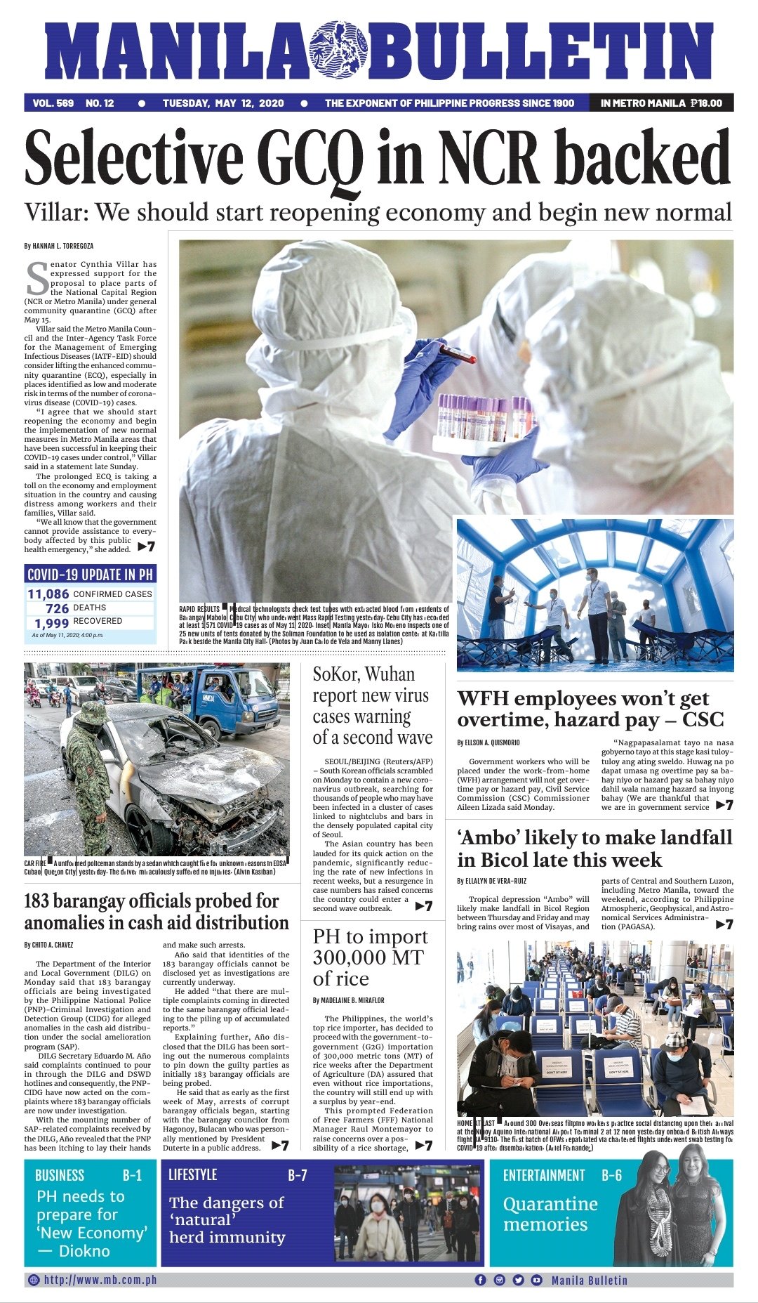 Manila Bulletin News Manila Bulletin Headline For Today 05 12 T Co Oiocsn56zr Grab A Copy At Your Favorite Newsstand Today Or Read It All On Our Website At T Co Lkghozbdn5 You Can Also