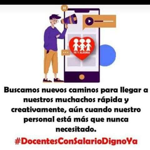 JovanHeredia's tweet image. Buscamos nuevos caminos para llegar a nuestros muchachos rápida y 
creativamente, aun cuando nuestro personal está más que nunca necesitado. 
#DocentesConSalarioDignoYa