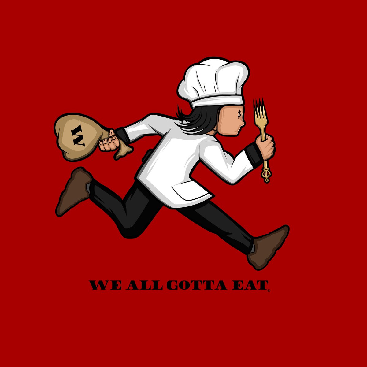 wageworldwide's tweet photo. We are glad to announce our new mascot “Benny Wage”. He is the newest addition to our brand. Expect to see him around the block soon!🍴💰🏃‍♂️ #WAGE https://t.co/PBOzeDg78V