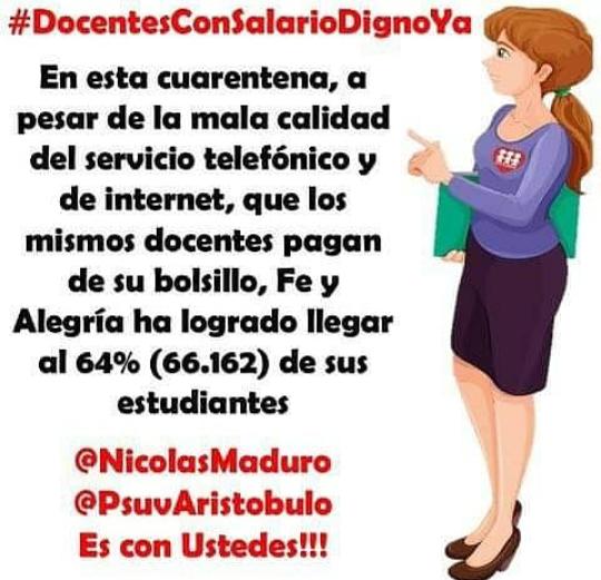 carlotarojasv's tweet image. #DocentesConSalarioDignoYa
