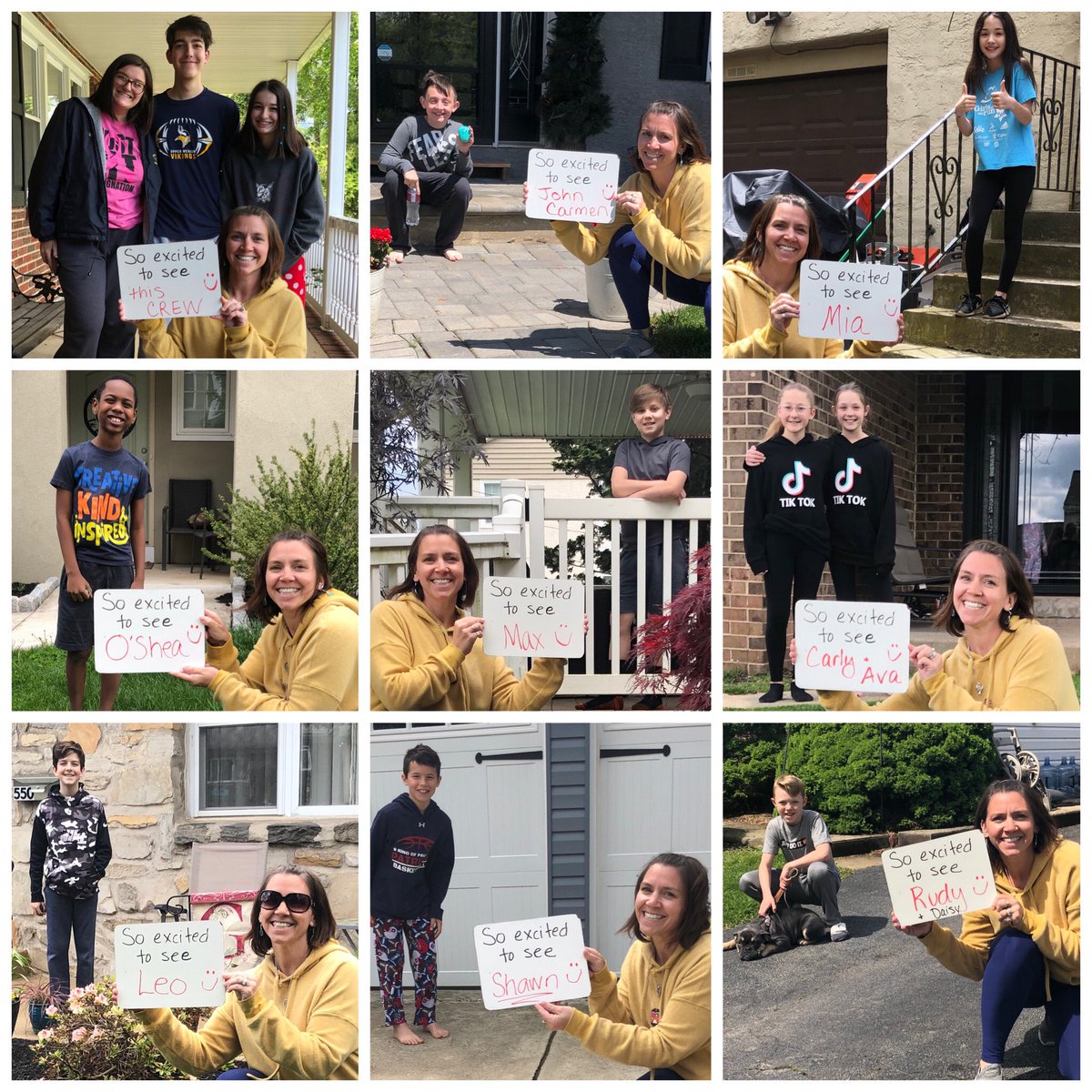 Another round of home visits today... 4 hours + 9 stops + 15 minutes of talking with each one = PURE AWESOMENESS! This will definitely get me through the next two weeks with a smile! Love these students &amp; grateful they are working so hard at home!🥰 <a href="/UpperMerionSD/">Upper Merion Area School District</a> <a href="/UMAMS_Vikings/">Upper Merion Area Middle School</a>
