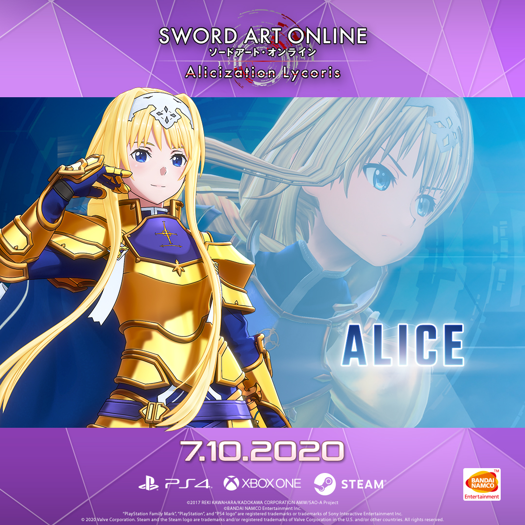 SWORD ART ONLINE Alicization Lycoris on Steam