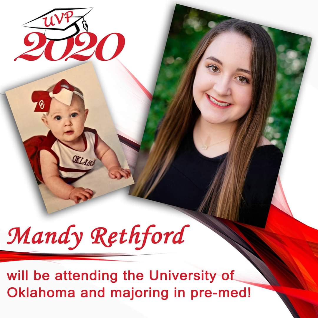 UnionPom's tweet image. Today we celebrate our final 2020 UVP Senior as she slowly begins to transition into the world she's been training for all her live. Our 8th #2020seniorshoutout is for our very own Mandy Rethford!