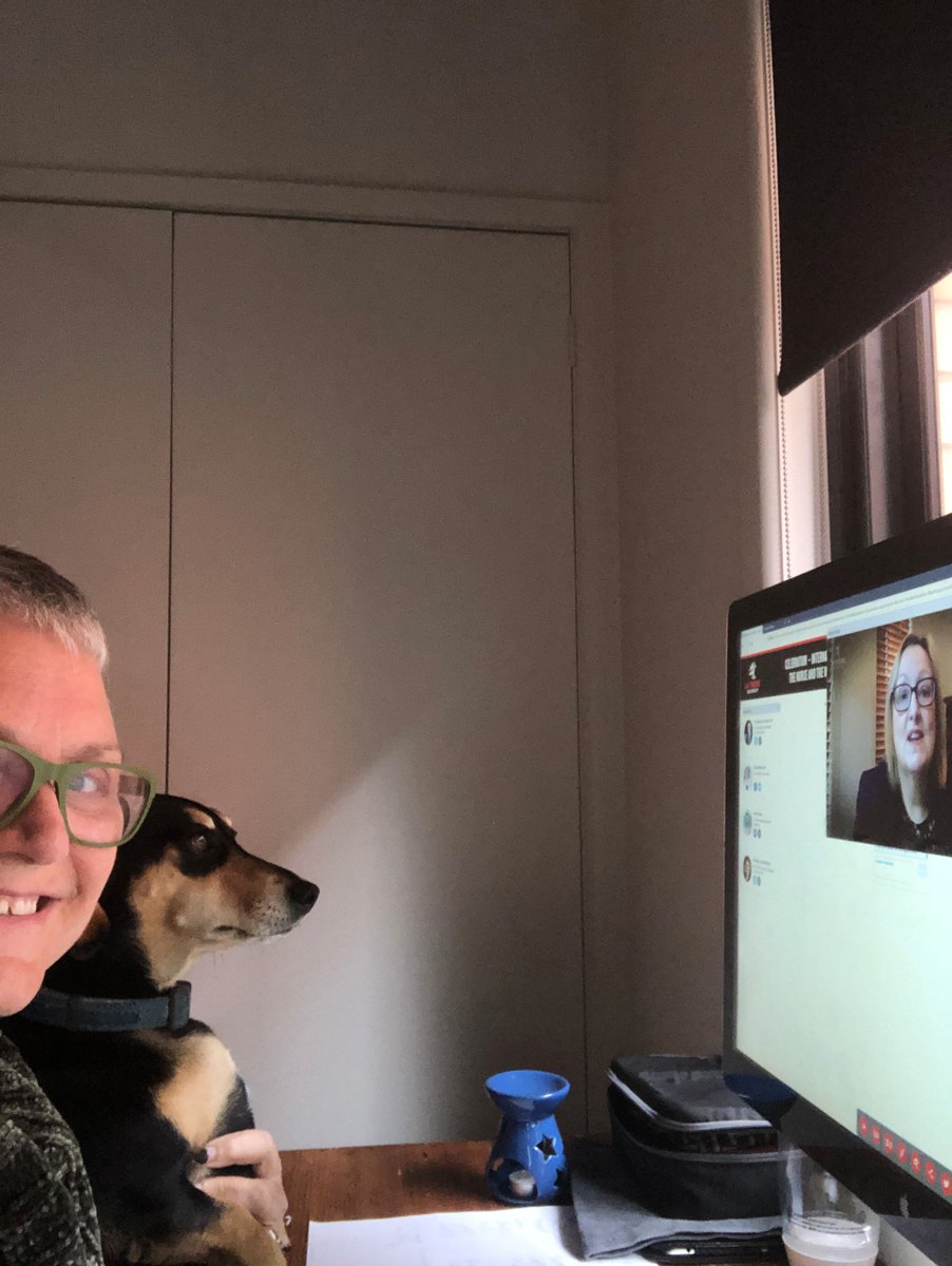 AjKenny20's tweet photo. Thanks so much @latrobe @johnnodvc @lisamckennaLTU @gedkearney @YantiTurang @v4dillons for the online celebration of #YearoftheNurseAU #YearOfTheNurseAndMidwife #IND2020 #VVMarshman @LaTrobeRHS Of course Luna thought it was fabulous #LTUWFH #junoandluna https://t.co/G2x3x2nNpY