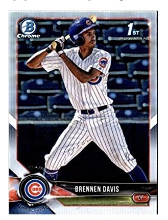 OSsportscards's tweet image. #ISO Brennan Davis 1st Bowman Chrome #savedsearch @OnReplin @HobbyConnector $0