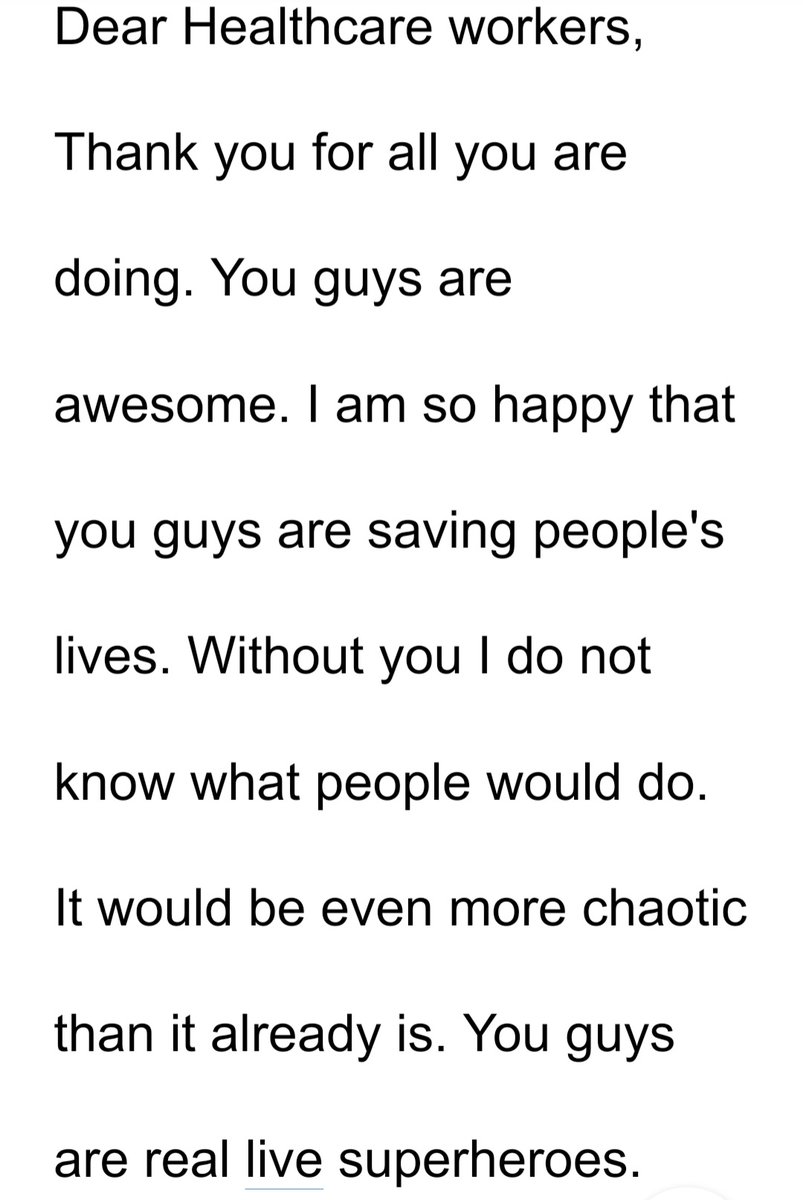 MASclassroom563's tweet photo. A letter from a wonderful 6th grader to our amazing healthcare workers here in Saskatchewan and around the world. @RegPublicSchool @ArcolaDragons #HealthcareHeroes #saskhealthcareworkersarethebest #kidsarewonderful #BetterTogether https://t.co/NTk2Rf87qh