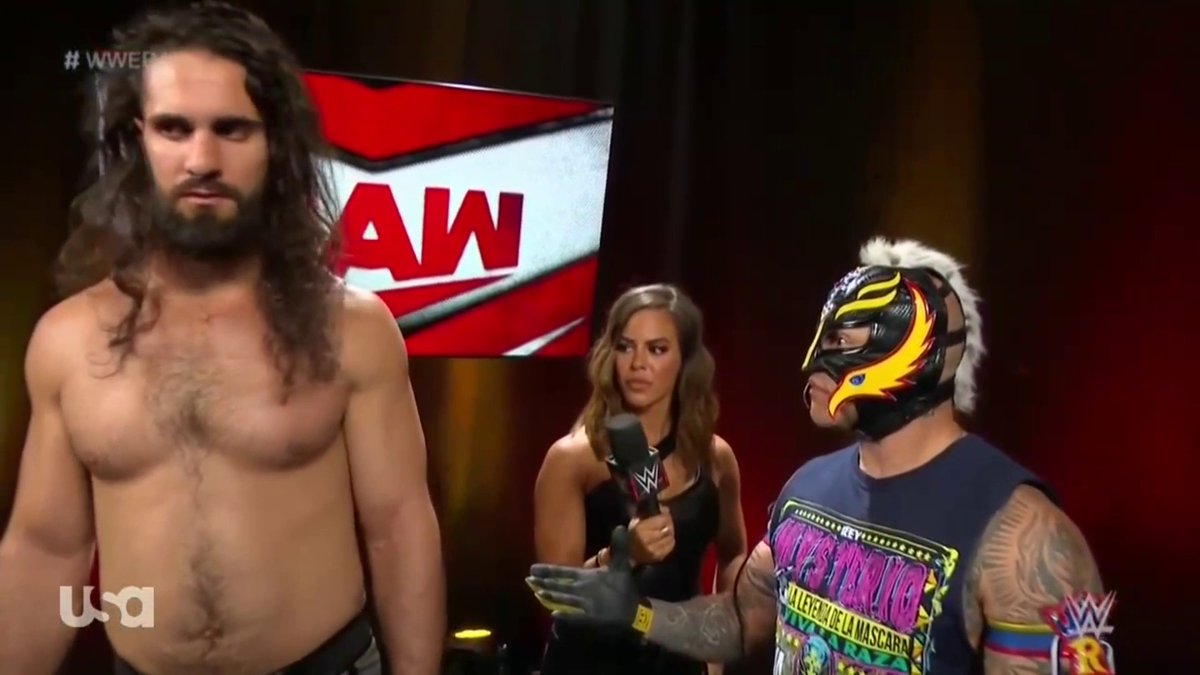 "Everything is fine." - <a href="/WWERollins/">Seth Rollins</a>, probably.

#WWERaw