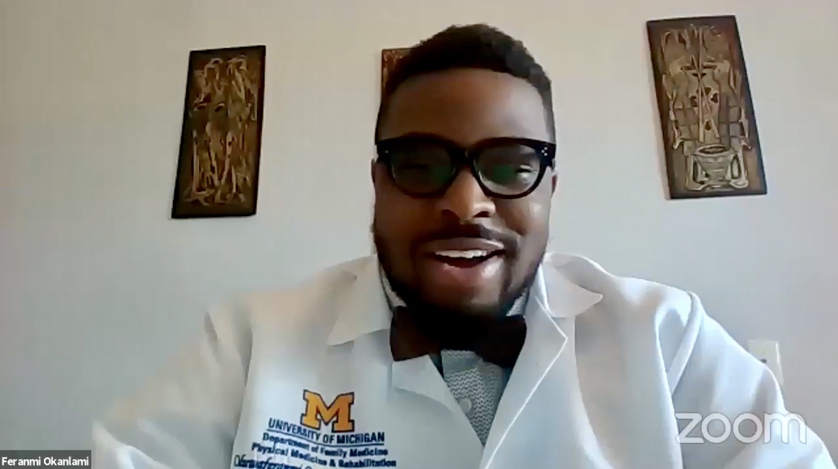 The best mentors are the ones who leave you with an uncomfortable challenge to change the world. Thank you Dr. <a href="/Okanlami/">Dr. O (Feranmi Okanlami, MD MS)</a> for the gifts of faith, vulnerability, and strength you gave me and my fellow MD candidates at the Loyola 2020 Commencement ceremony. <a href="/LoyolaHSD/">Sandie Loyola</a>