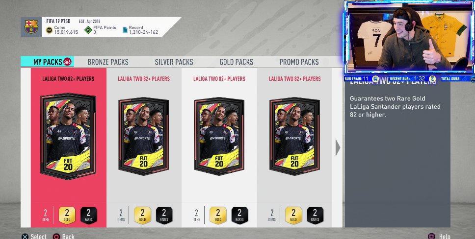NickRTFM's tweet photo. I bought 4,000 rares and just took four hours to make 365 La Liga 82+ packs....

HERE WE GOOOOOOOOOOOOOO

https://t.co/tUVrWuoIpK https://t.co/INYOiJdQ5D