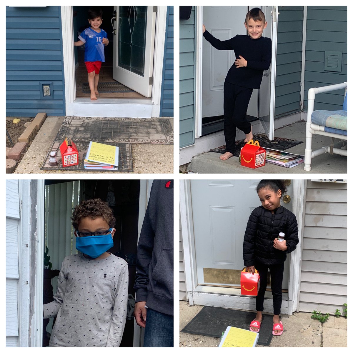 MissPridesClass's tweet photo. Mrs. Granell and I loved popping by and seeing these smiling faces today! 🧡🖤🧡🖤@CArmendarizMxwl @MsAcosta220 https://t.co/OYZbnmMO07