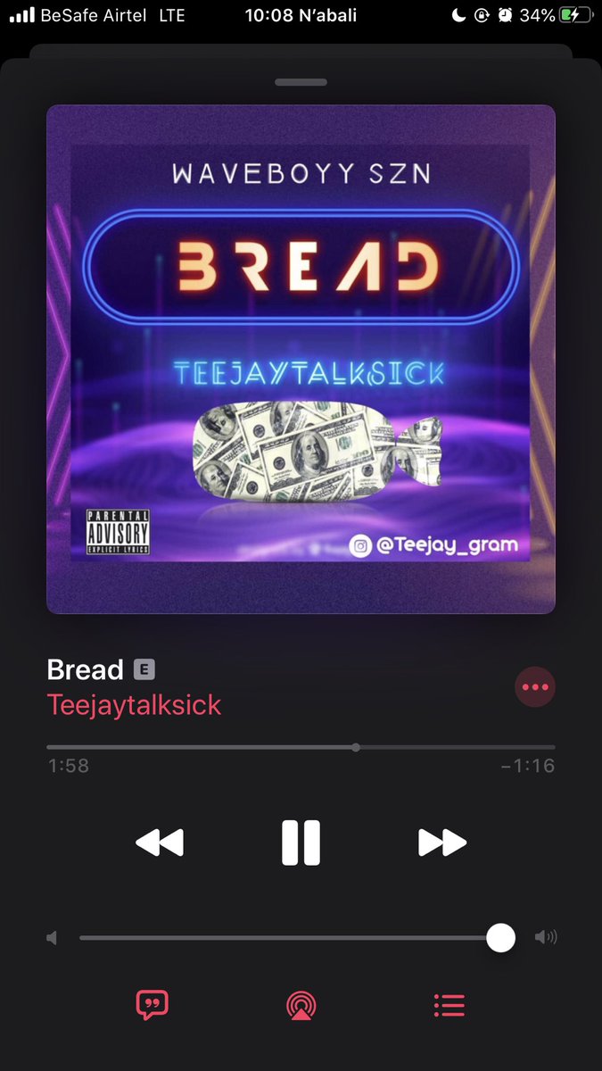 _thisistoby's tweet photo. You need a song to vibe to...@teejaytalksick BREAD is so fireeeeeeeee 💪🏾😭😭 🔥 🔥 #bread #teejaytalksick #MadagascarCure https://t.co/gGlnleyqQT