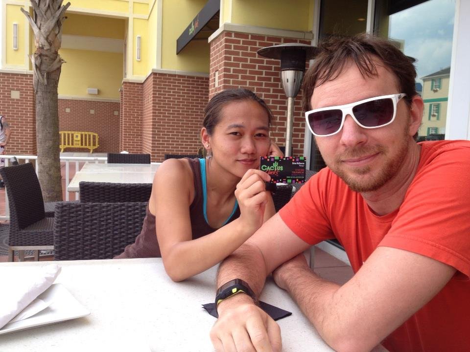 Early days of Smashrun we did a bar crawl/run. Got my cool shades, smoking hot girlfriend, and... a Nike GPS watch??