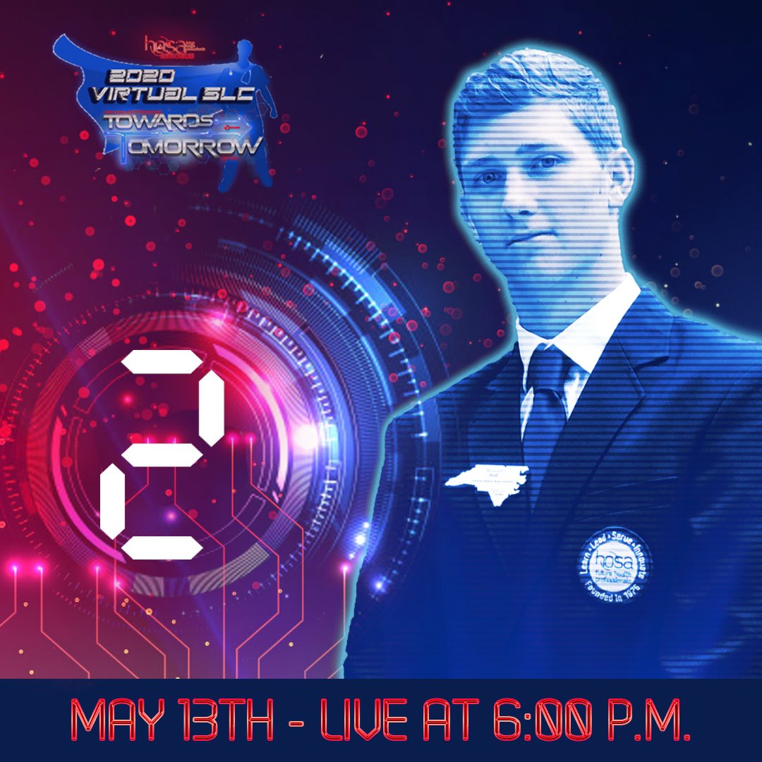 nc_hosa's tweet photo. We continue our countdown with your Southeast Region Representative, Bronson Hall! Bronson is a senior at Swansboro HS and will be doing NROTC at USF. Fun Fact: He was once late to school because Obama cut him off!

Instructions on how to access our live show will be posted soon! https://t.co/pVpJxHXMu1