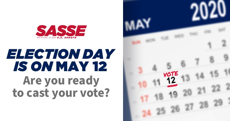 TeamSasse's tweet photo. POLLS ARE OPEN TOMORROW! Election workers are working hard to make sure that voting in person is safe and secure so that we can exercise our fundamental right as Americans. Click the link below to find your polling location. https://t.co/ZoGQLnNNwe https://t.co/k3IWRfyQbn