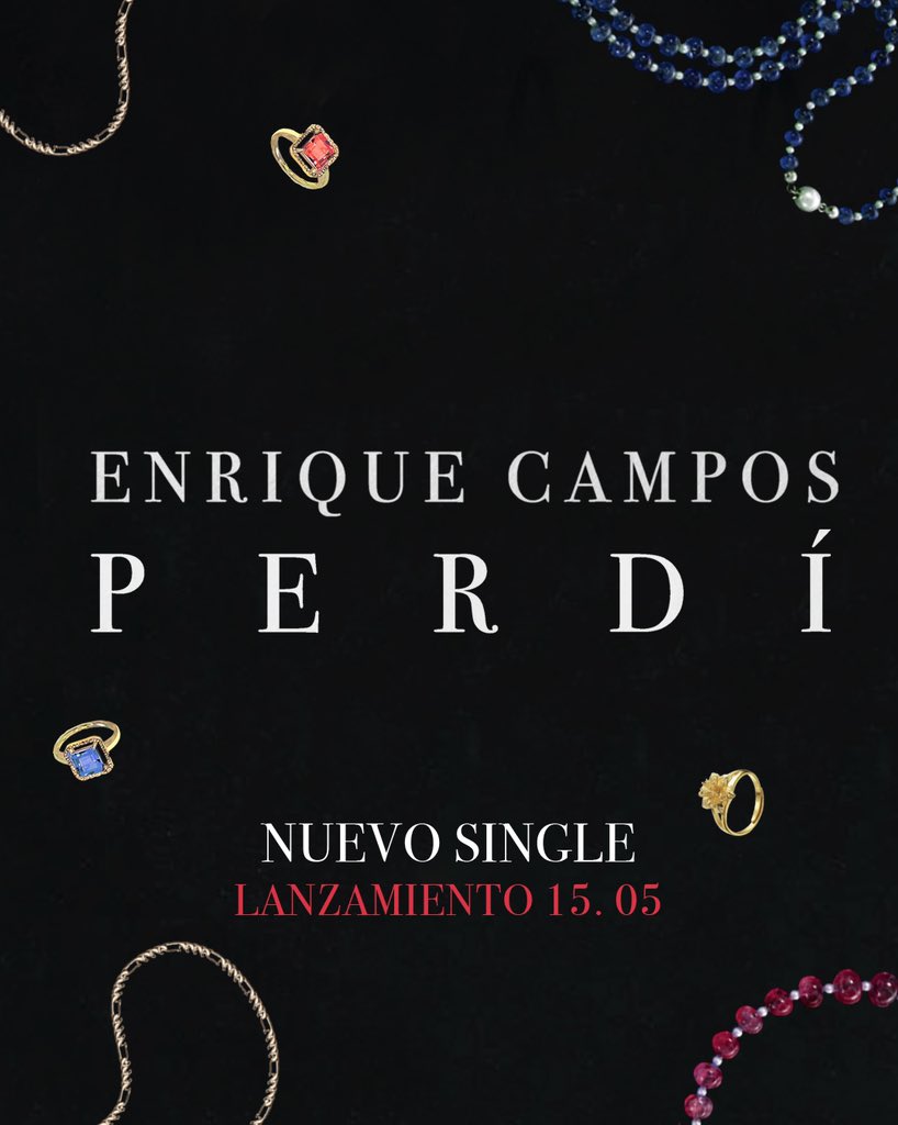elenriquecampos's tweet image. Miedo, incertidumbre, angustia, tristeza, soledad... y tema nuevo 👊🏼 Este viernes #PERDÍ 🔪📿🖤 #CuidarteEsCuidarnos #QuedateEnCasa #YoMeQuedoEnCasa