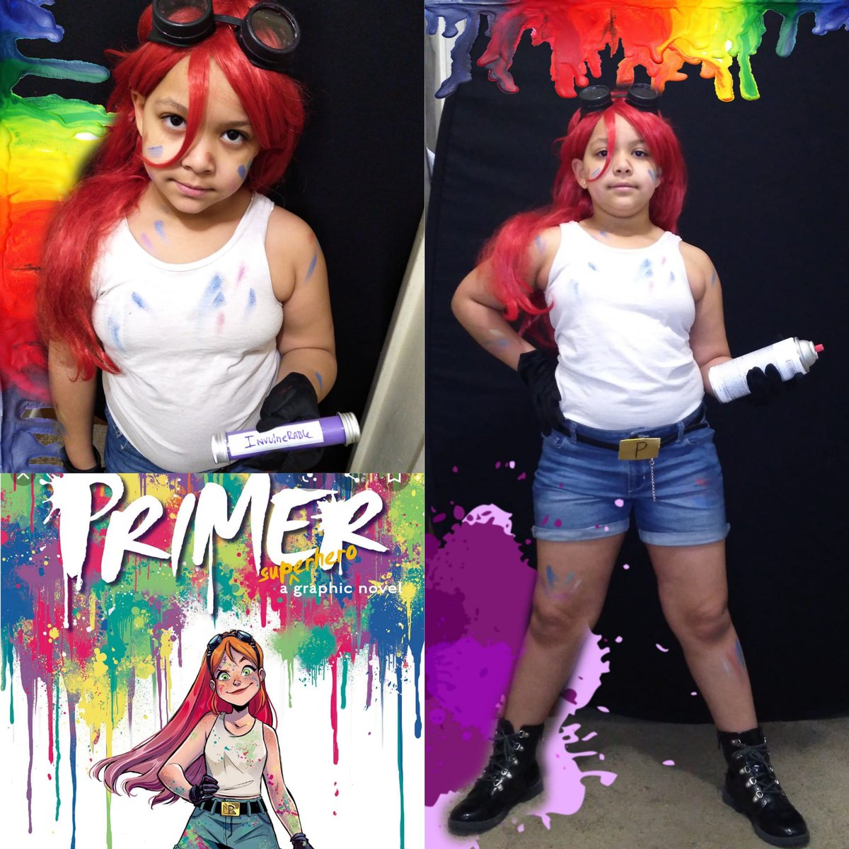 VioletteVerse's tweet photo. Really excited to read this story and happy for a new superhero. #dcprimer #dckids #dccomics #dckidscamp 
@Gretlusky @jennifermuro @tomkrajewski @DCComicsKids @DCComics https://t.co/BMwLLjnT0Q