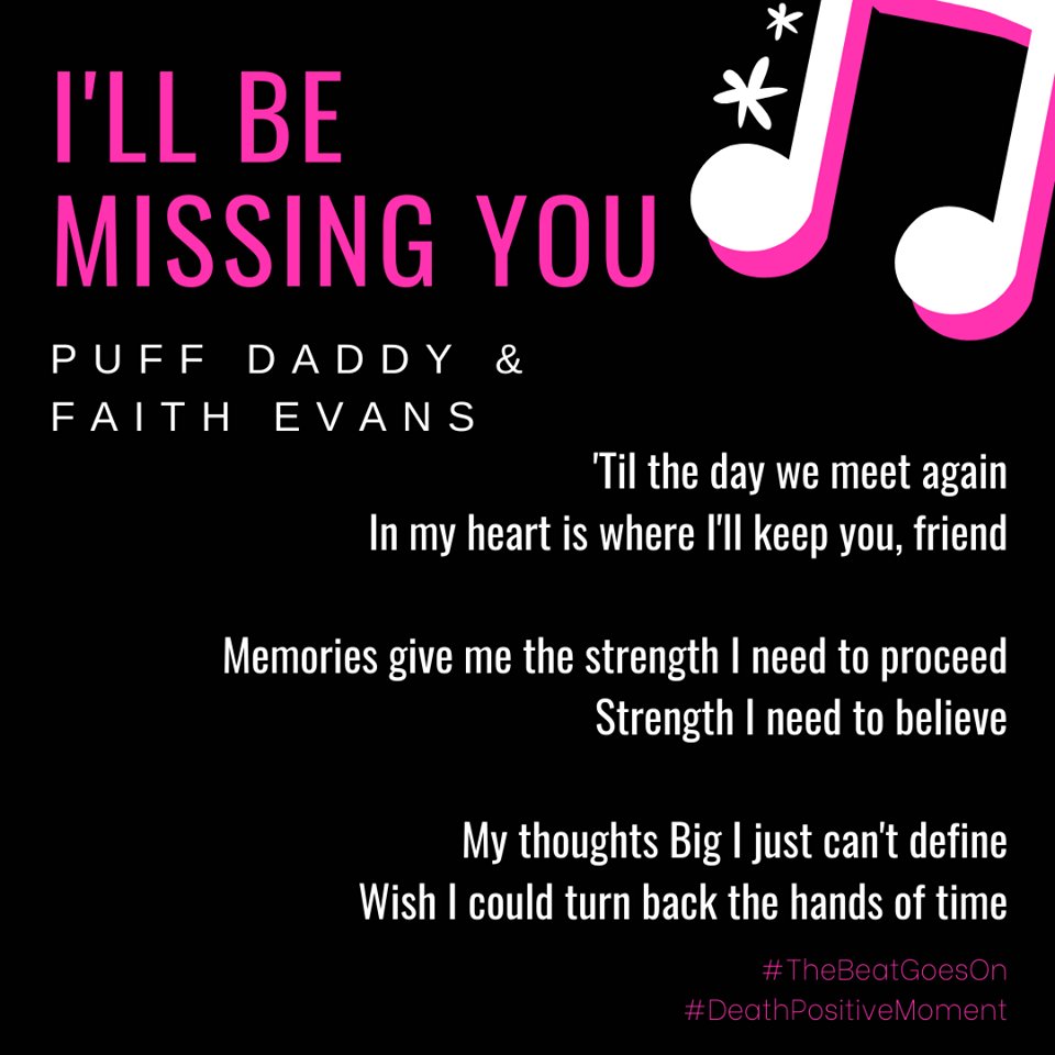 TheStyxChyx's tweet photo. 🎵 #TheBeatGoesOn 🎵

One of the best-selling singles of all time. 

Written as a tribute to #NotoriousBIG, rapper-songwriter, murdered in '97 at age 24. 

#DeathPositive #DeathPositiveMoment #BringDeathtoLife #MusicalMay #Tribute #Biggie #PuffDaddy #FaithEvans #IllBeMissingYou https://t.co/lJzOTBNBHK