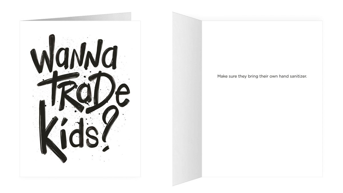 VisitTheLab's tweet image. Parenting while WFH...THE JOB IS IMPOSSIBLE! 😩Cardsofcommiseration.com is, unfortunately, inspired by very real experiences. All proceeds go towards @FeedingAmerica. Buy a card for the overworked parents in your life. #cardsofcommiseration #quarantineparenting #quarantinewithkids